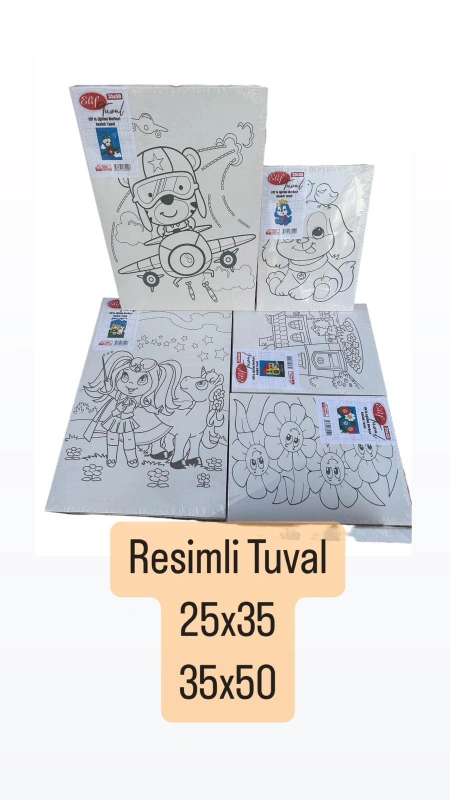 Resimli Tuval - 35x50 - 25x35