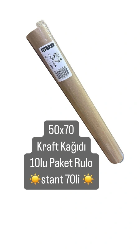 Kraft Kağıt 50x70 10lu Rulo