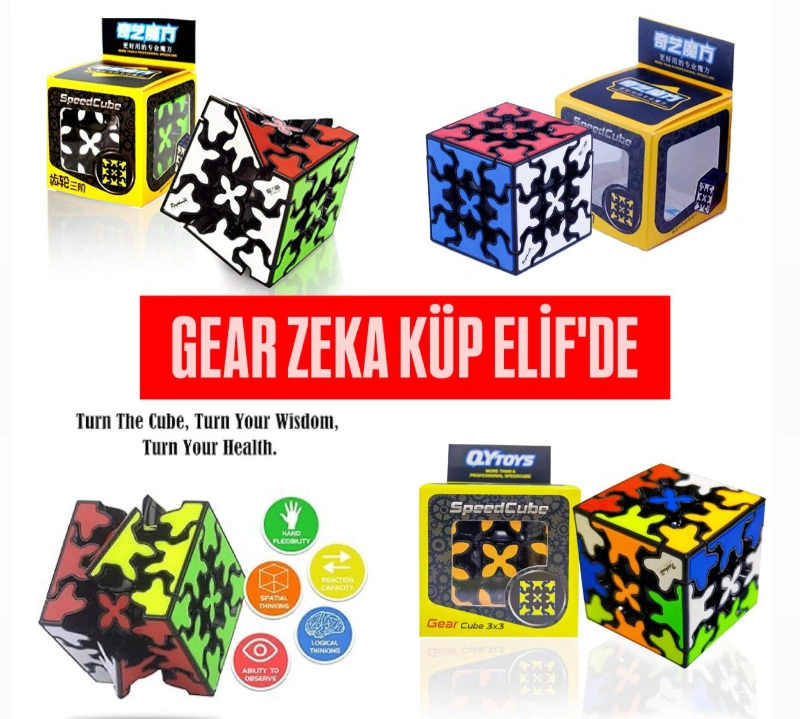 GEAR MAGİC CUBE / 12Lİ PAKET