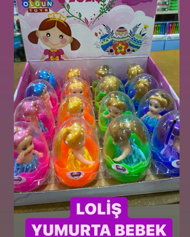 Loliş Bebek Oyuncak ( 16lı Stant)