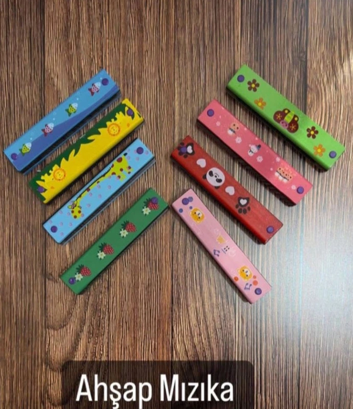 Adet: 37,50₺ /Mızıka Ahşap Orjinal / 12li Paket