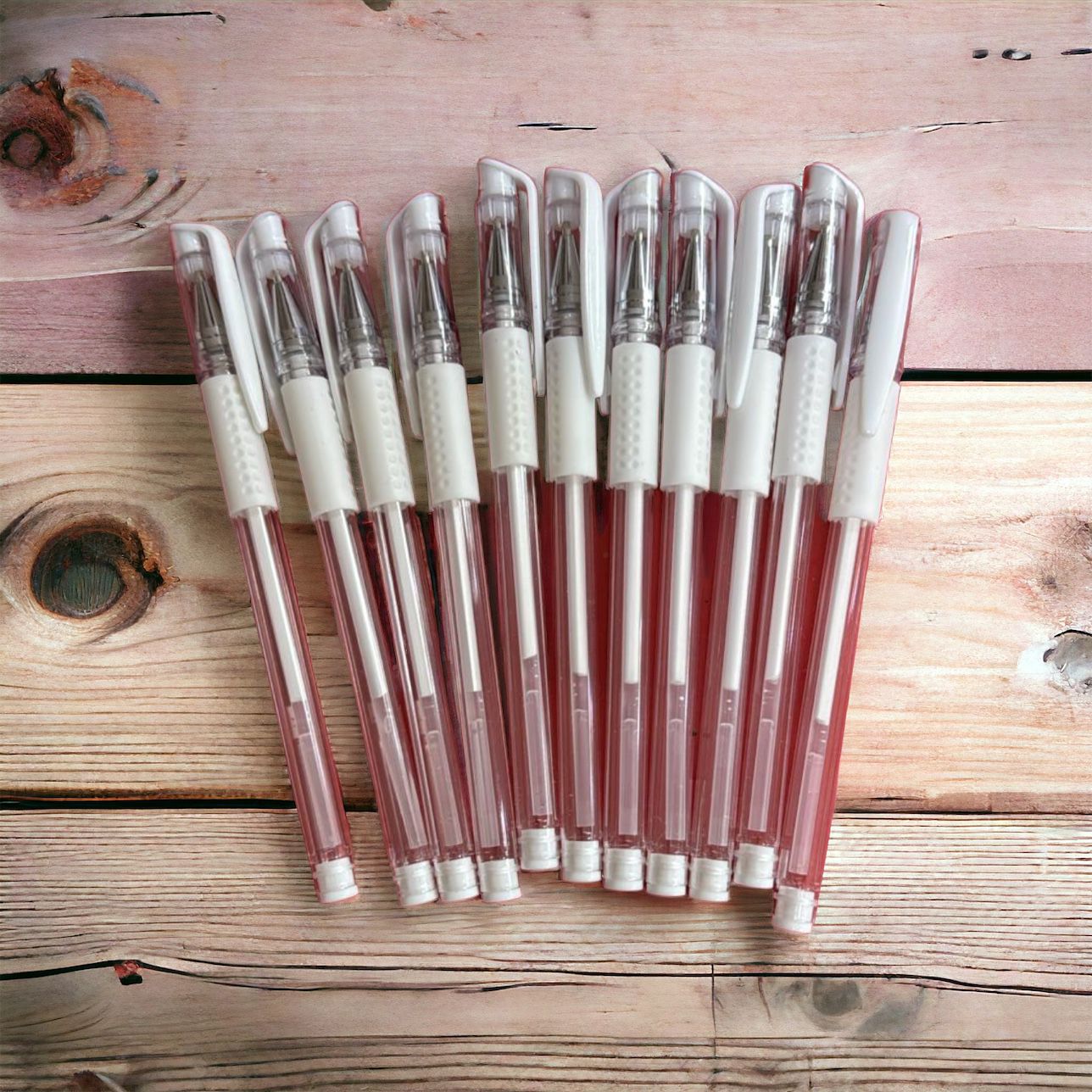 BEYAZ JEL KALEM ( 30LU PAKET)