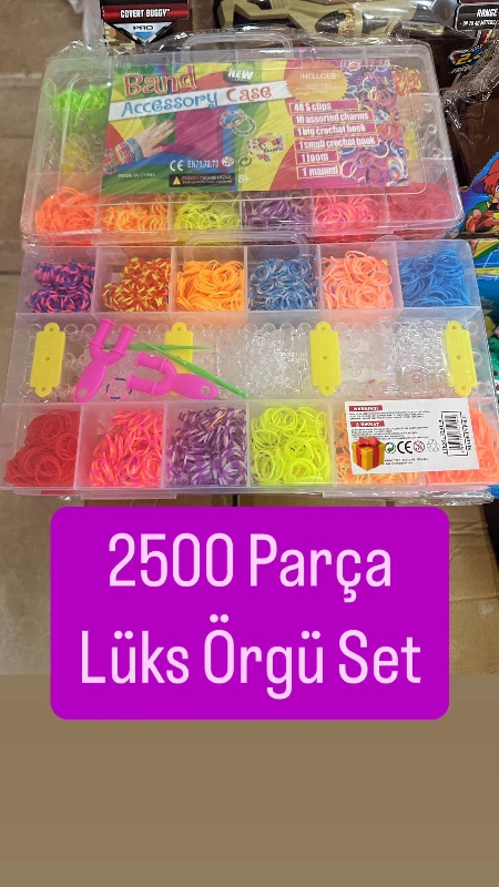 2500 Parça Mega Örgü Seti İthal