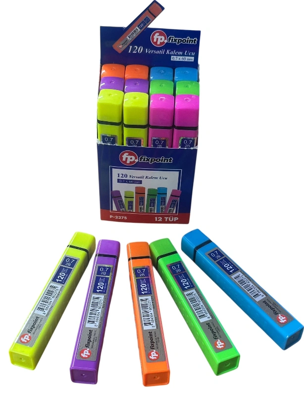 120Lİ TÜP 0,7 UÇ FİXPOİNT / 12Lİ PAKET