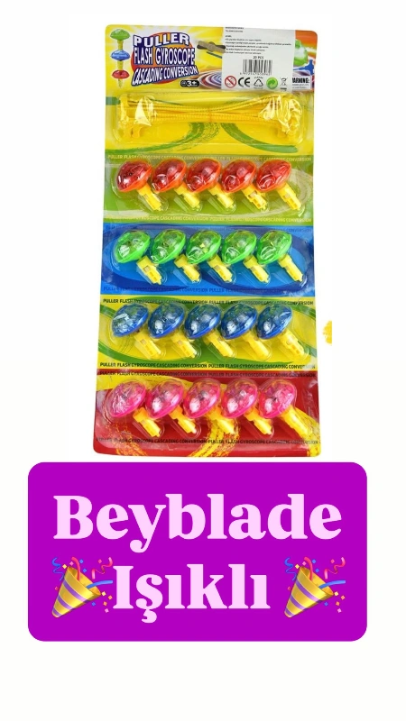 BAYBLADE TREND OYUNCAK IŞIKLI / 20Lİ KARTELA