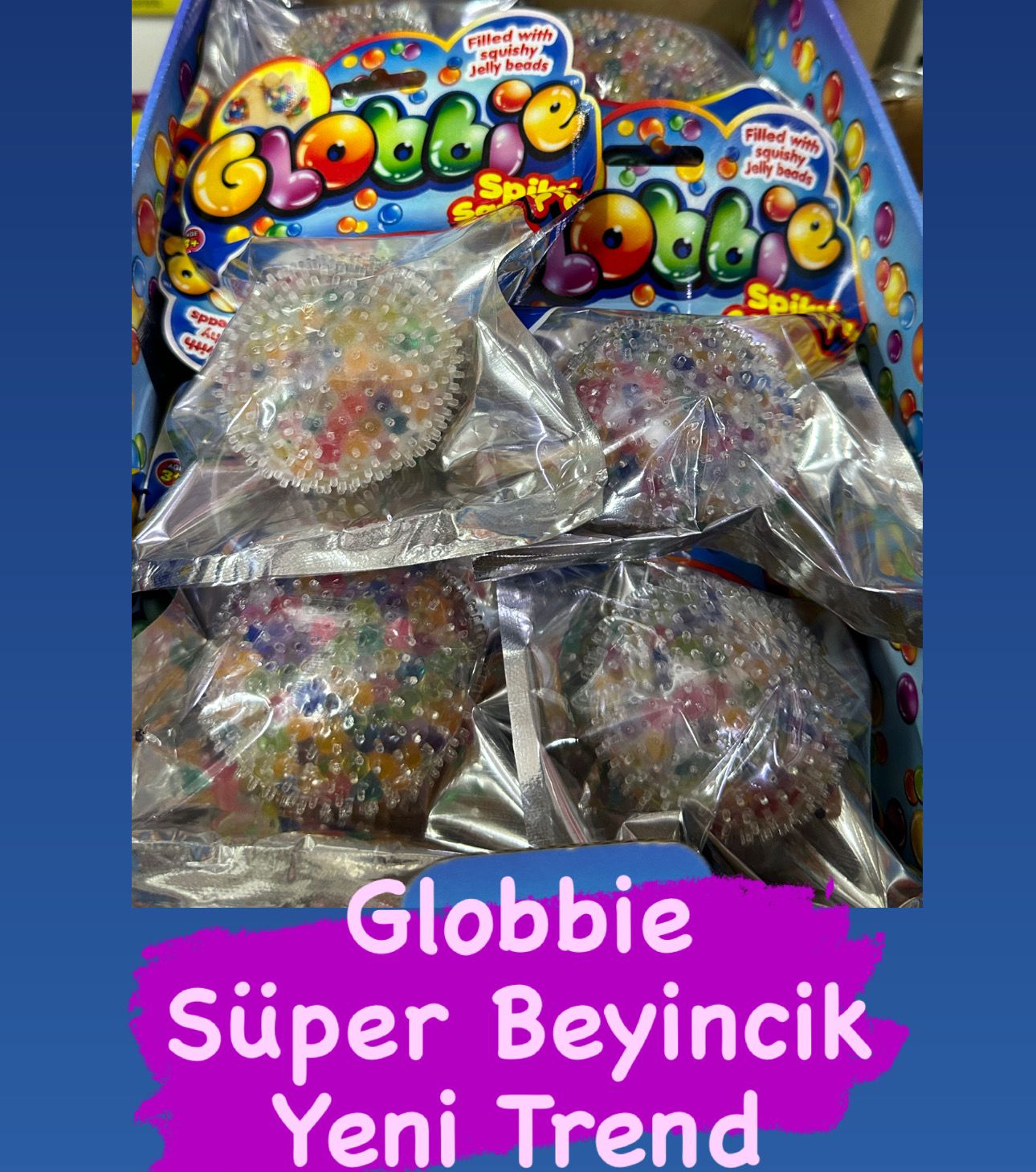 GLOBBİE SÜPER ŞEFFAF BEYİNCİK / 24LÜ KUTU