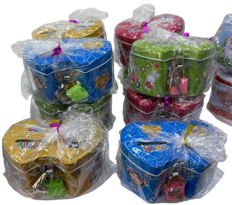 Adet: 35₺ / Kilitli Lüks Kumbara / 24lü Paket