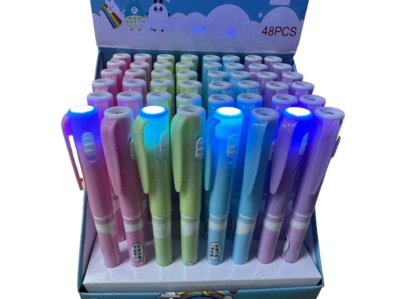 Pastel Model Lüks Görünmez Kalem / 48li Stant