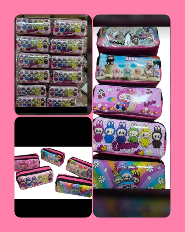 LABUBU FENOMEN KARAKTERLİ ÇİFT BÖLME KALEMLİKLER