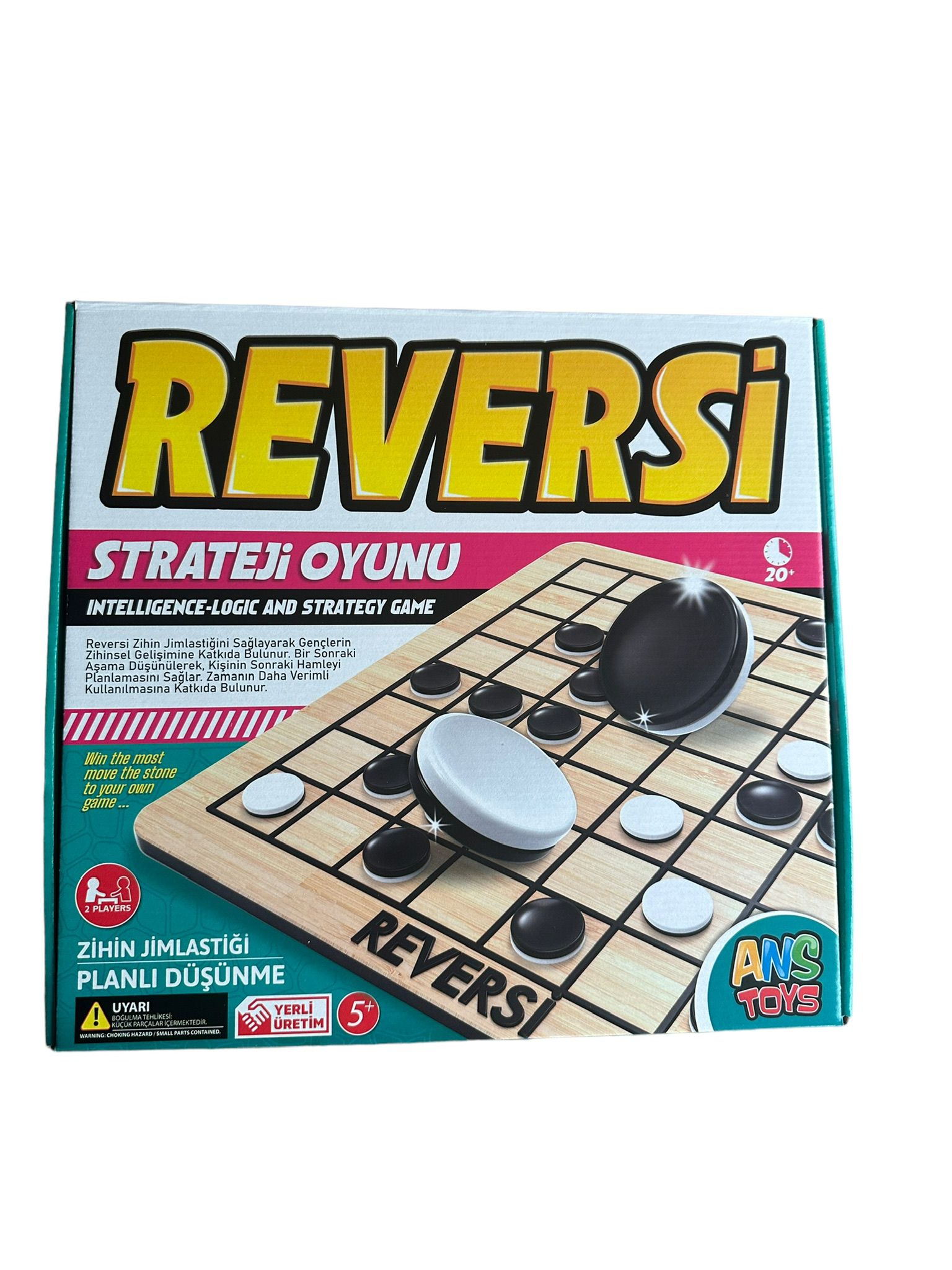 AHŞAP REVERSİ OYUNU ADET