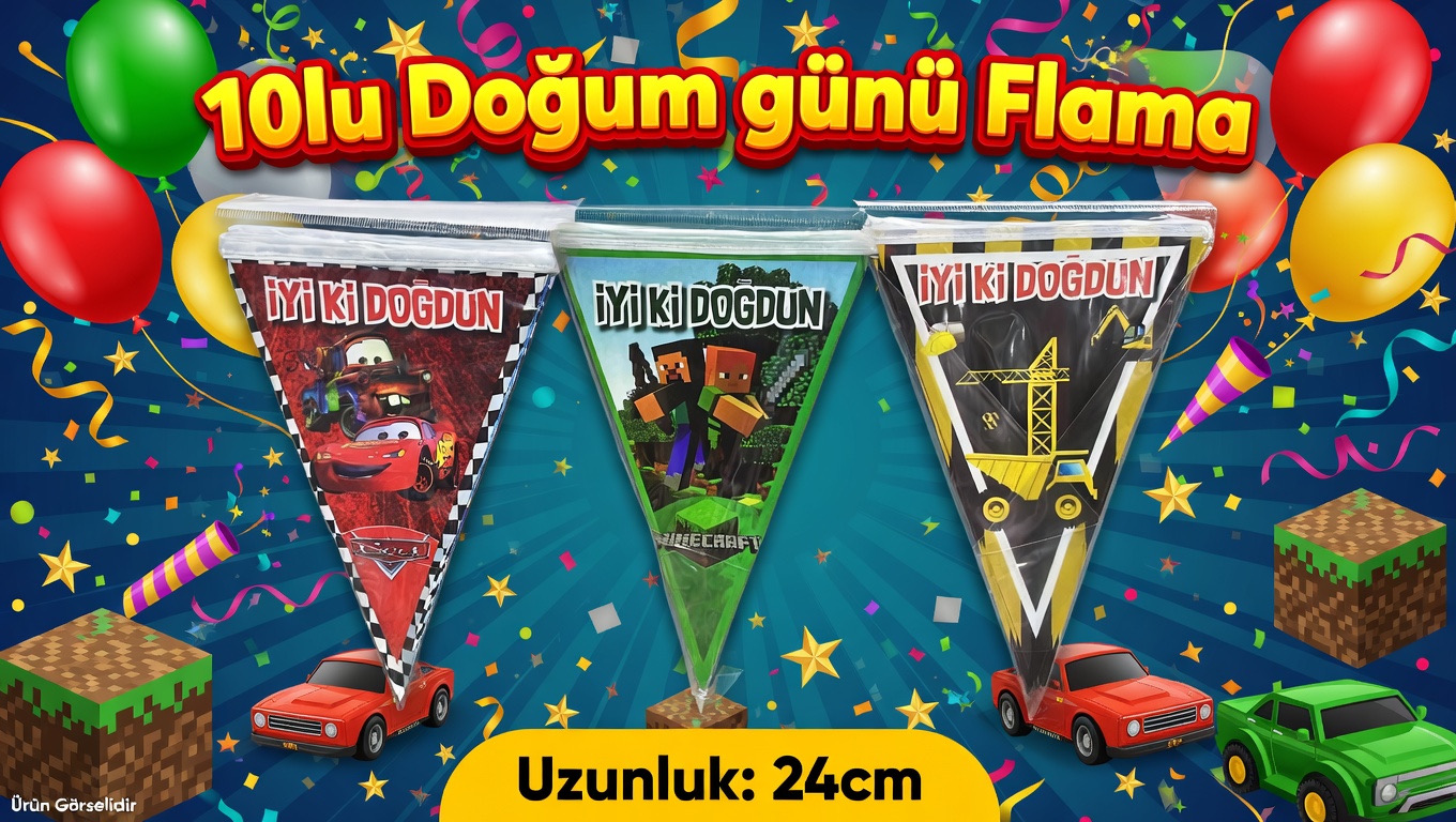 Sevilen Karakterler Flama / 25li Karışık Paket