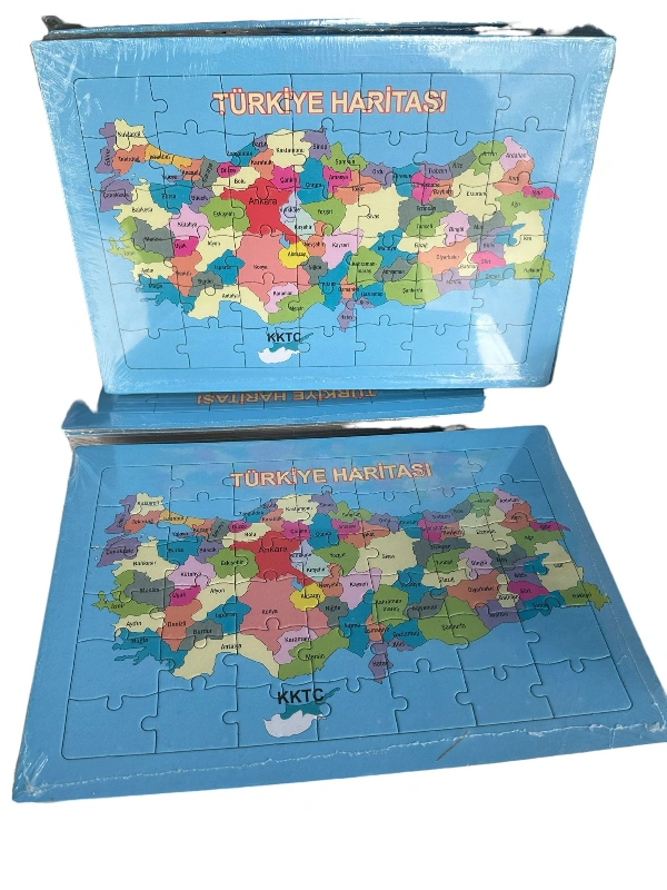 HARİTA PUZZLE / 24LÜ PAKET