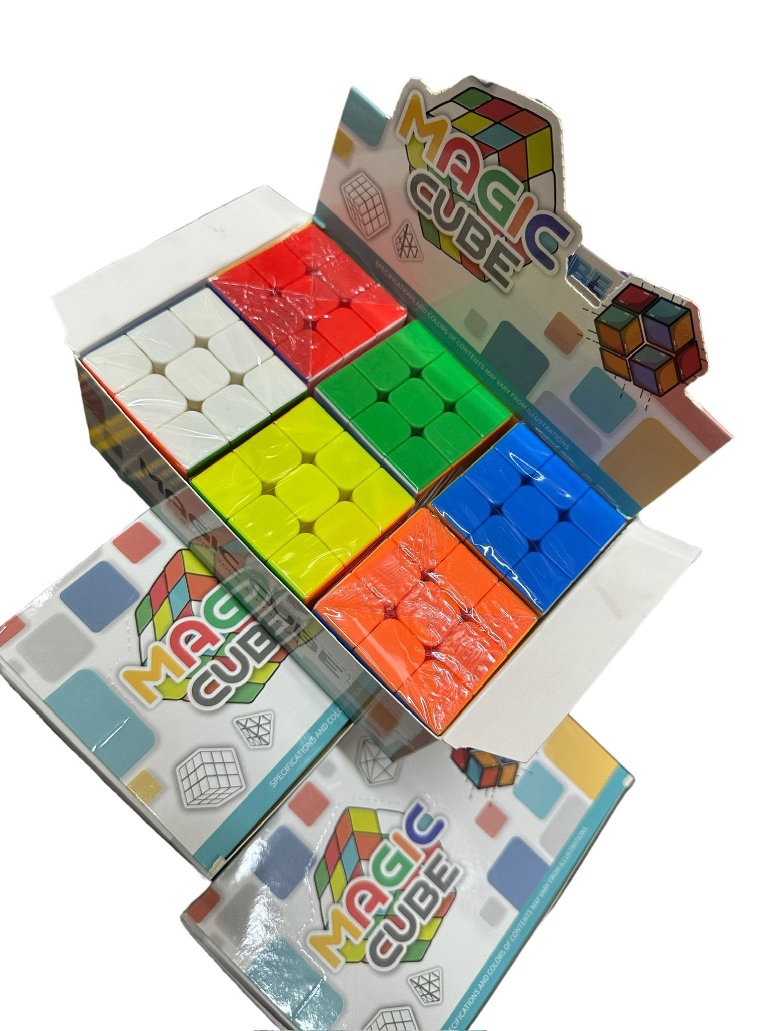 3X3 LÜKS KALİTELİ ZEKA KÜPÜ / (6LI PAKET)