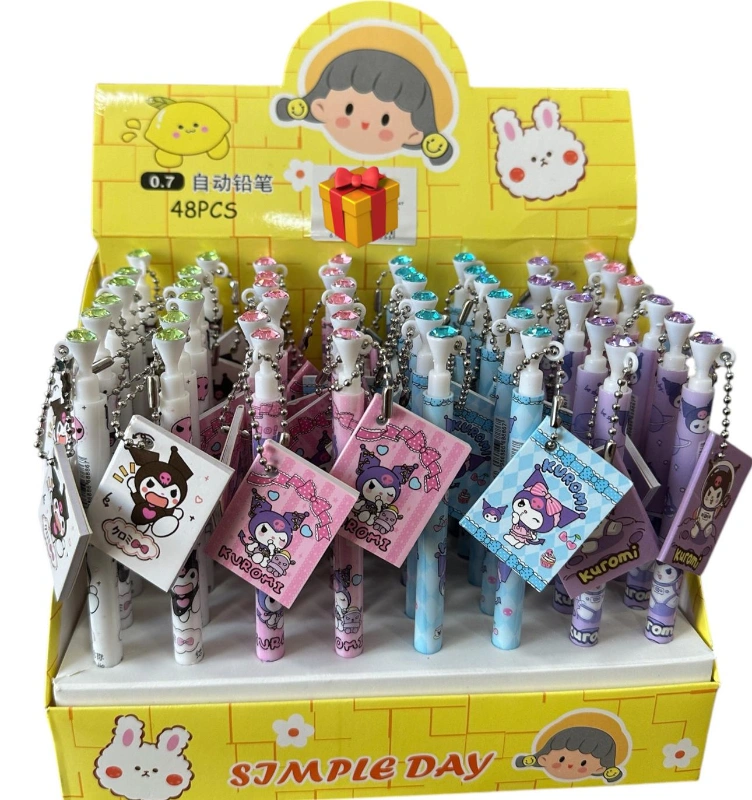 Adet: 22,5 ₺ / Kuromi Defterli Versatil Kalem / 48li Paket