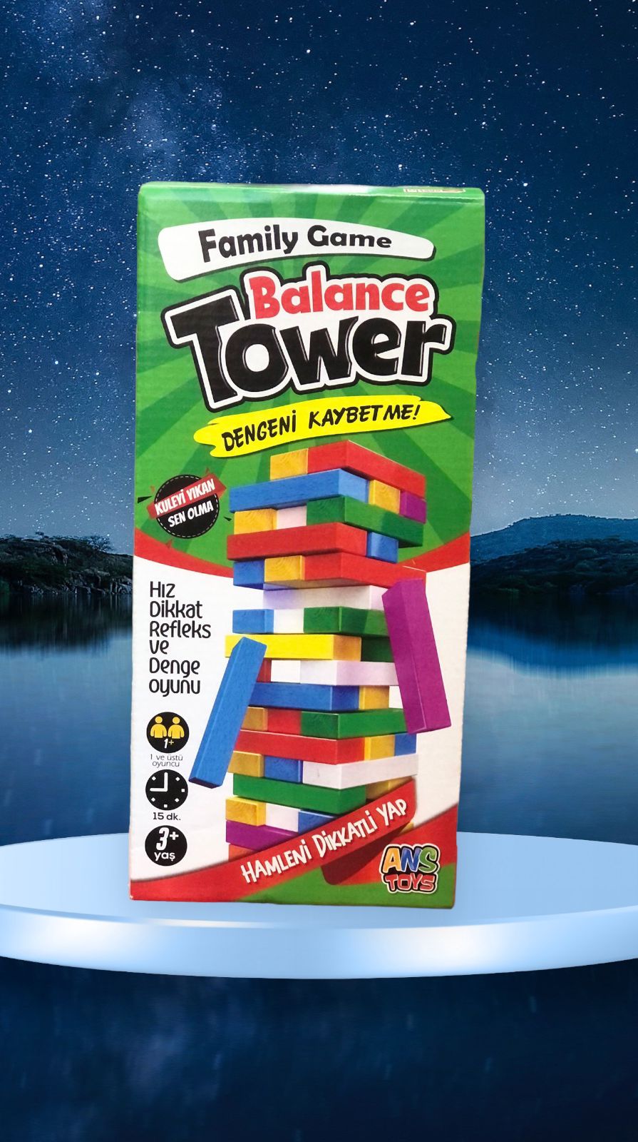 Jenga Renkli AnsToys