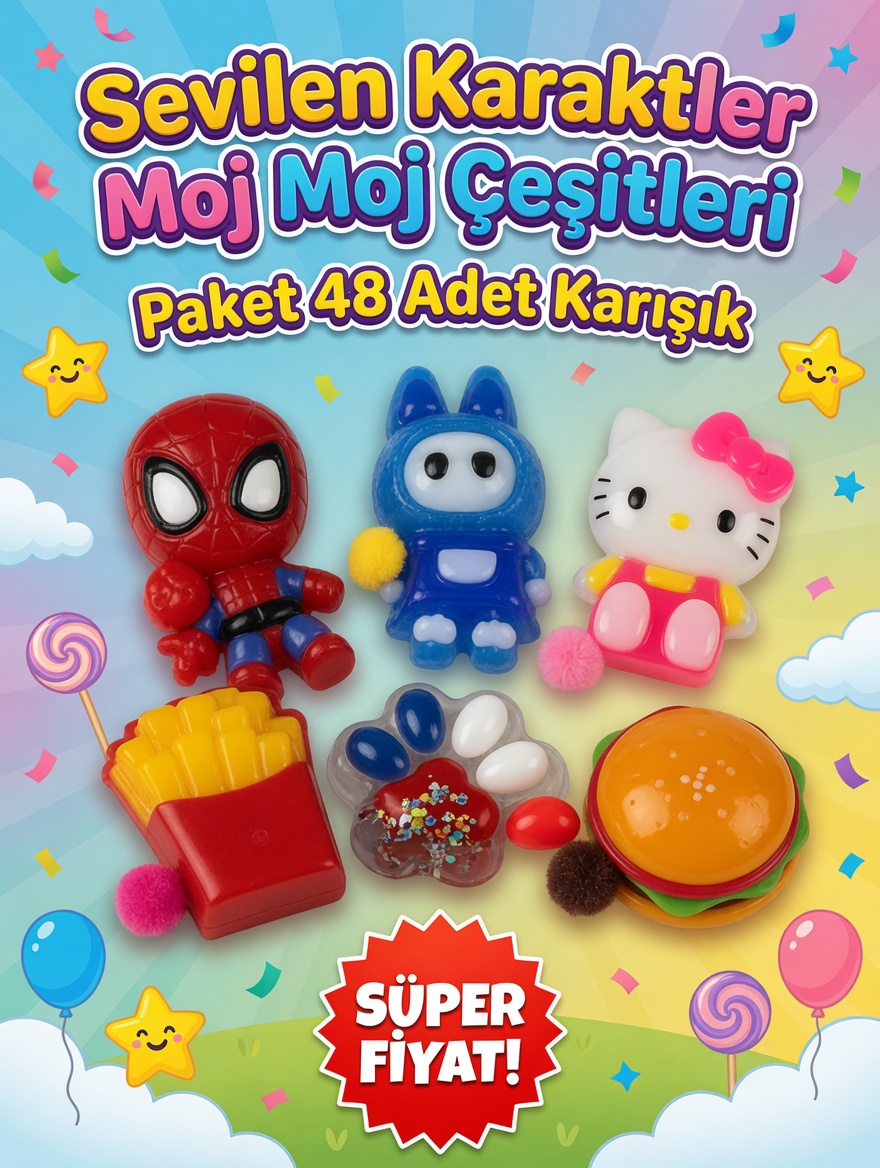 Moj Moj Modelleri Trend Karışık/ 48li karışık