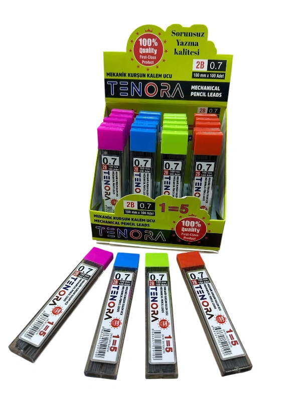 Adet: 12,5 ₺ / 100LÜ Uzun 0,7 Min Uç Tenora / 24lü Paket