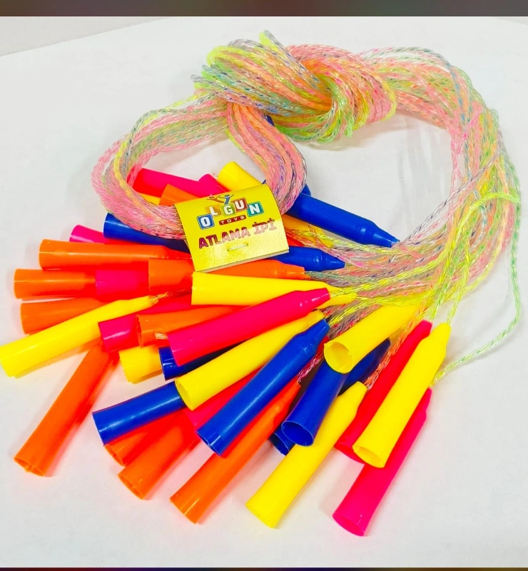 Atlama İpi Neon Saplı / 20li Paket