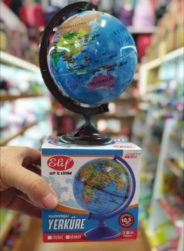 Yerküre Kalemtraşlı/ 12li Paket