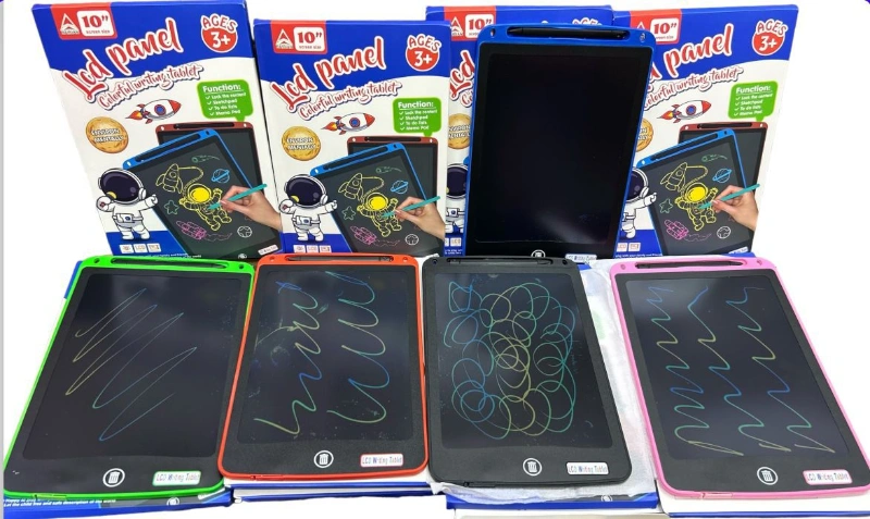 10inç Büyük Renkli Model Dijital Tablet / 12li paket