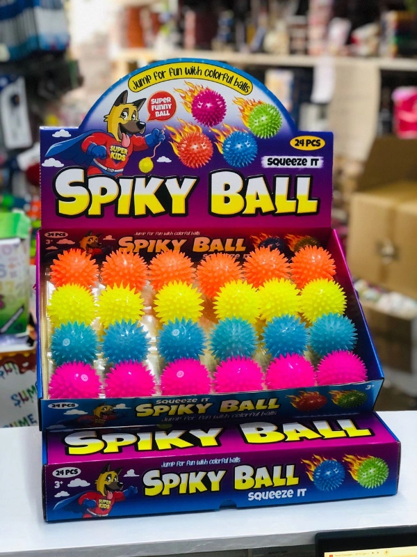 Spiky Ball Kirpi Top  ( 24lü stant)