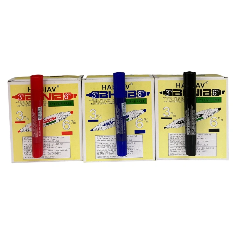 Çift Taraflı  Koli Kalemi / 12li paket