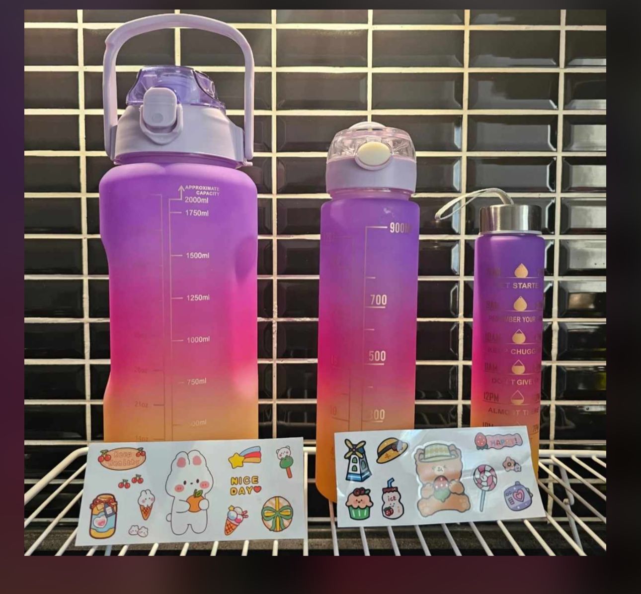 Motivasyon 3lü Matara Seti