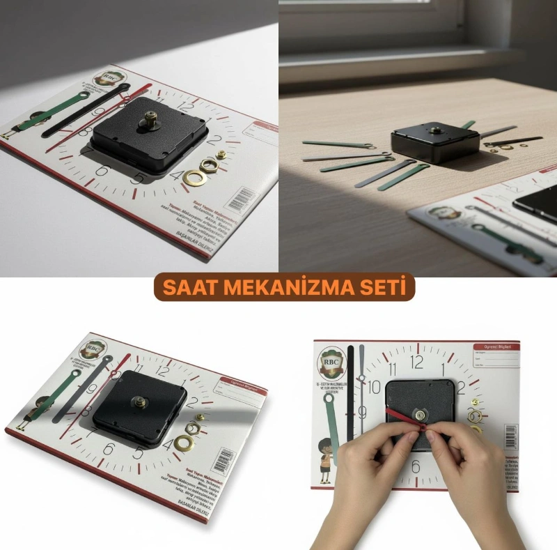 RBC SAAT MEKANİZMASI SETİ / 12Lİ PAKET