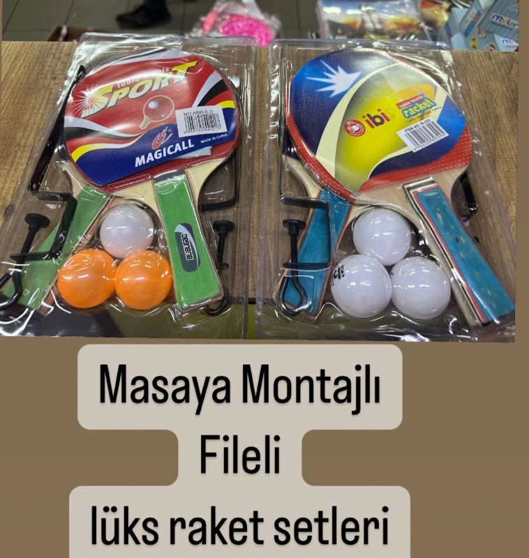 Raket Seti Fileli Aparatlı Lüks