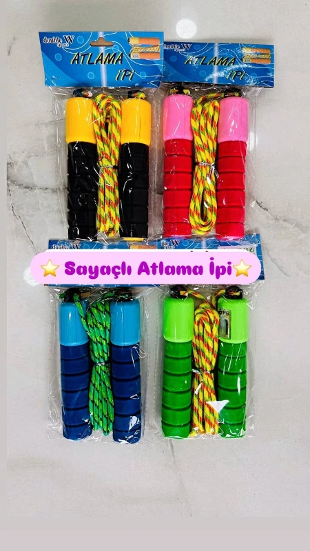 Adet: 30 ₺  / Sayaçlı Atlama İpi / Paket 24lü