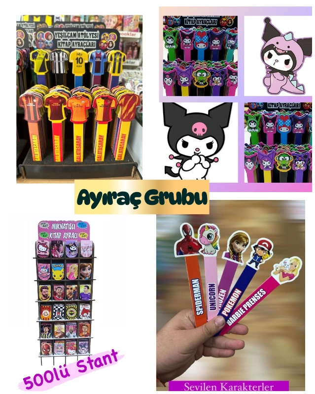 Çubuk Ayıraç Modelleri / 240lı Stant