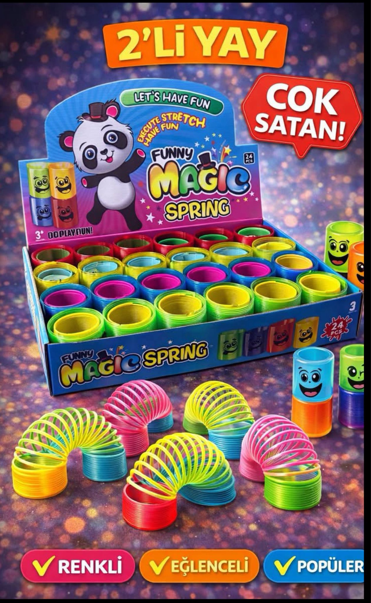 2li Yay Büyük Küçük / 24lü Paket