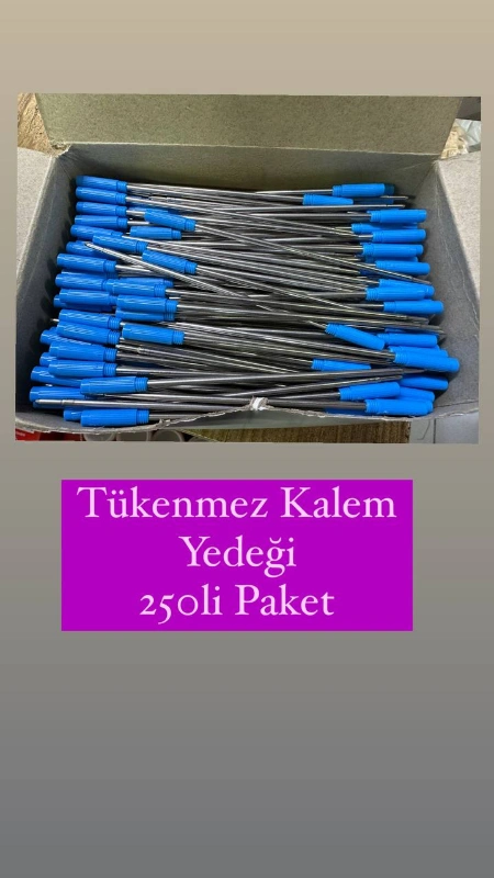 TÜKENMEZ KALEM İÇİ YEDEĞİ / 250Lİ PAKET