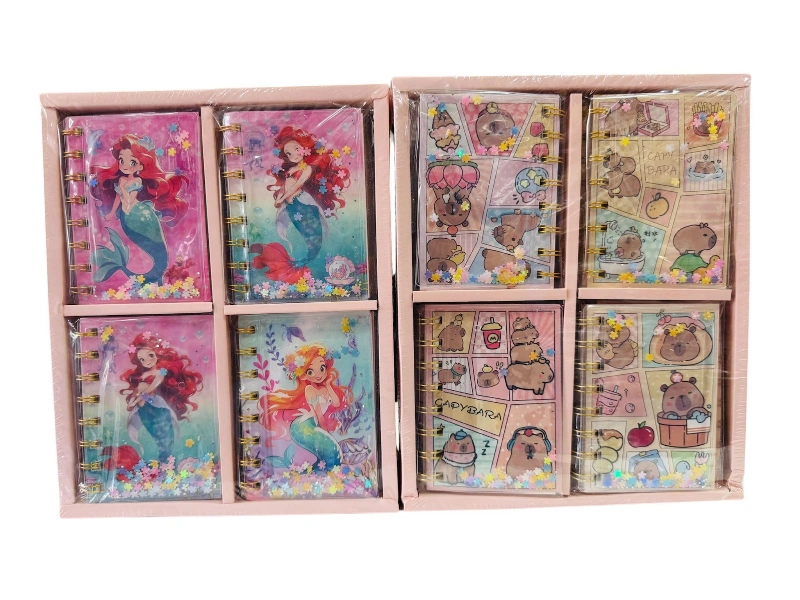 Adet: 60 ₺  / A7 Sulu Kapak Funny  Defter  / 24lü Stant