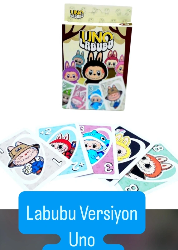 LABUBU UNO  BÜYÜK MODEL / 24LÜ STANT