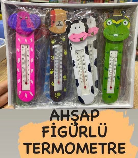 Ahşap Termometre