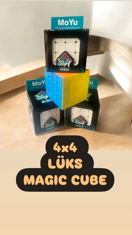 4x4 Lüks Zeka Küpü / 6lı Paket
