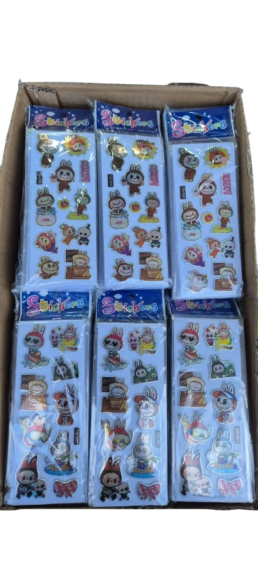 LABUBU STİCKER KABARTMA / 20Lİ PAKET