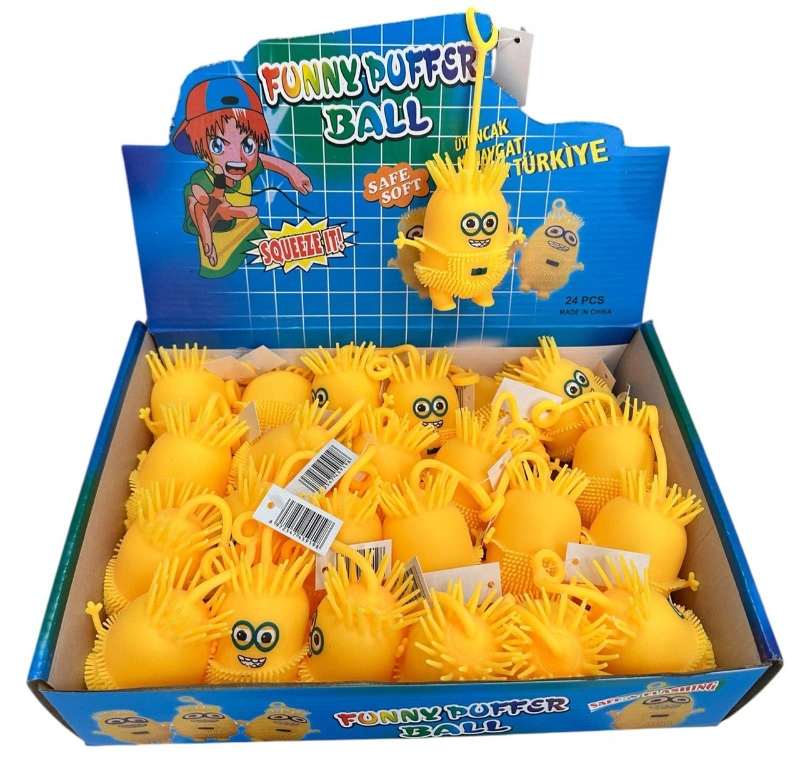 Adet: 55 ₺ /Minions Model Büyük Işıklı Kirpi / Paket 24lü