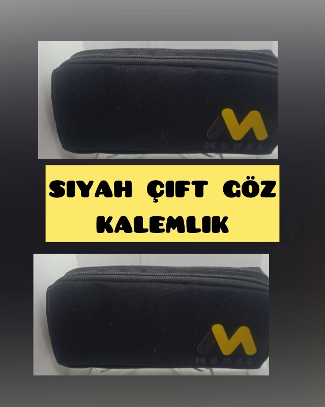 Siyah Çift Göz Kalemlik / 50li Paket
