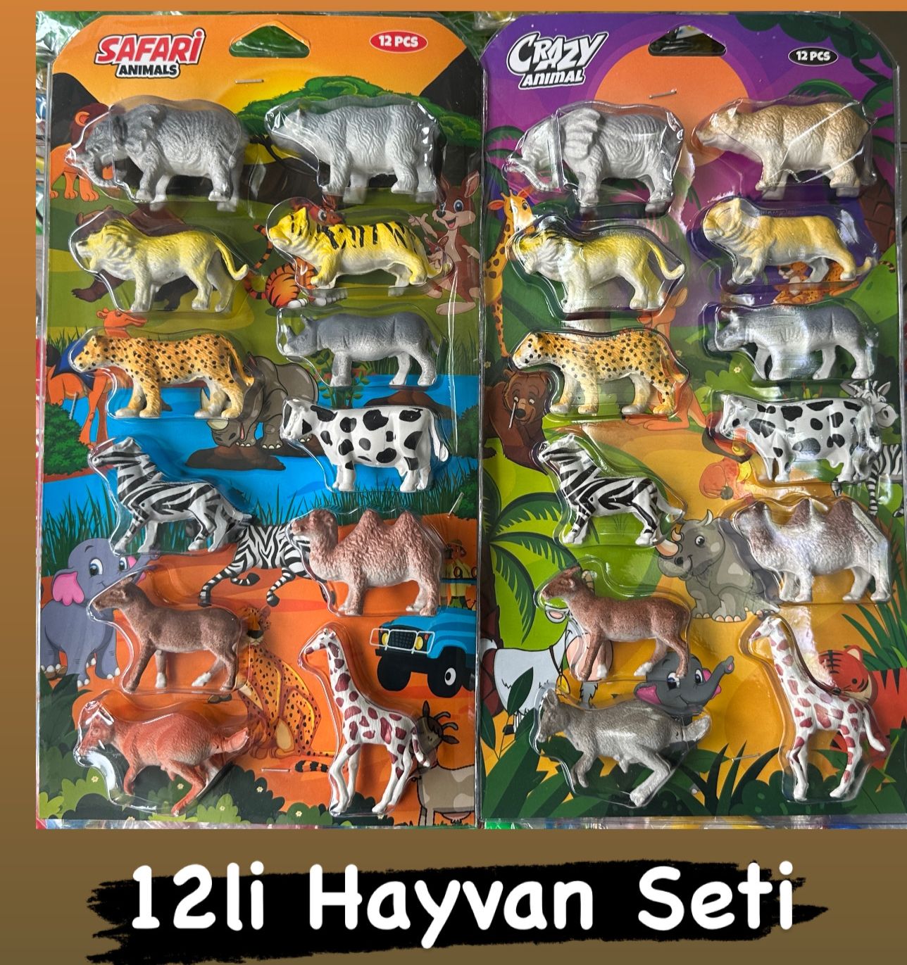 SAFARİ HAYVANLAR SETİ GNSTOYS