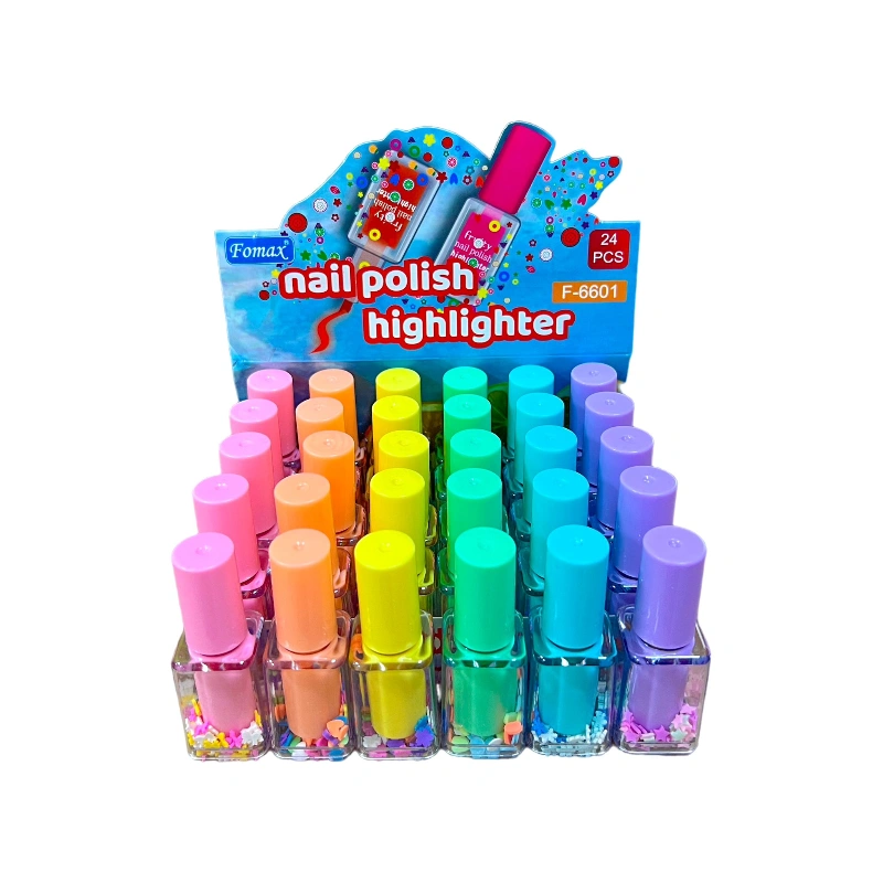 Oje Model Fosforlu Kalem / 24lü stant