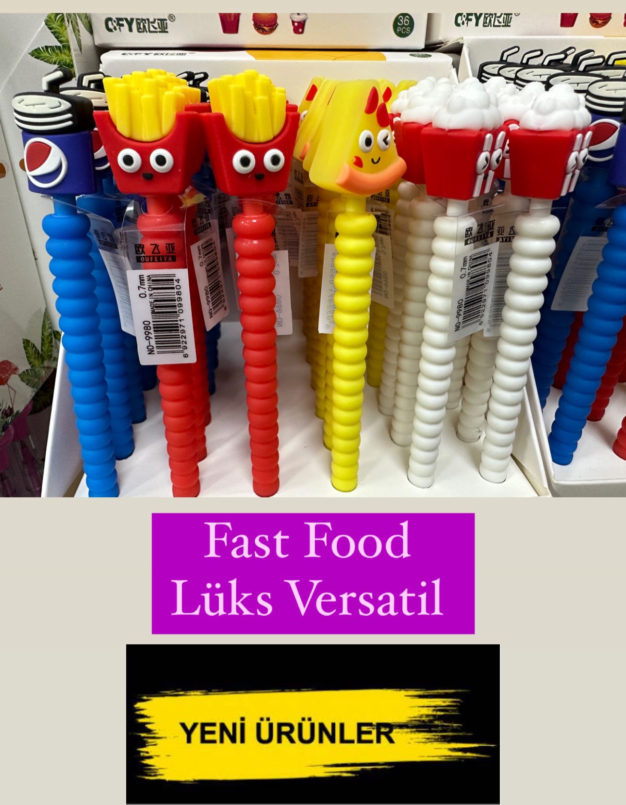 FAST FOOD MODEL LÜKS VERSATİL ( 36LI PAKET )