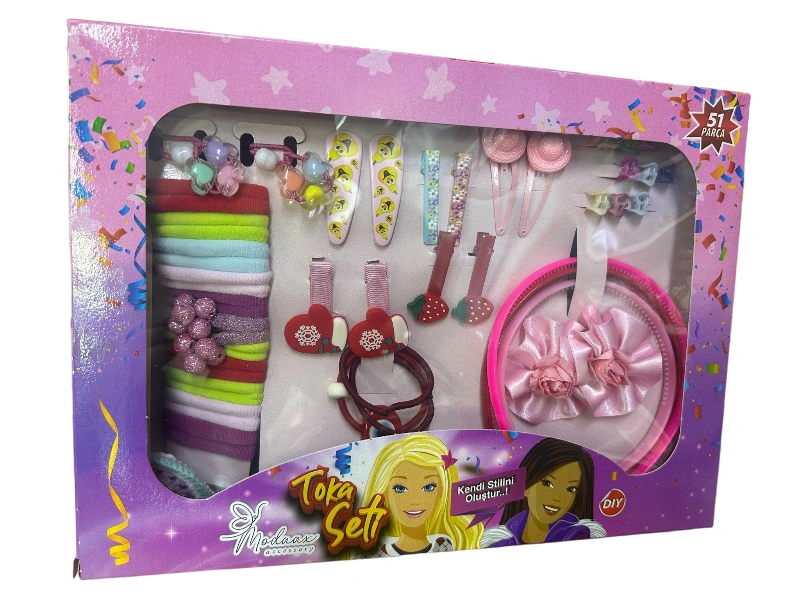 51 Parça Lüks Kutulu Büyük Kutu Toka Seti