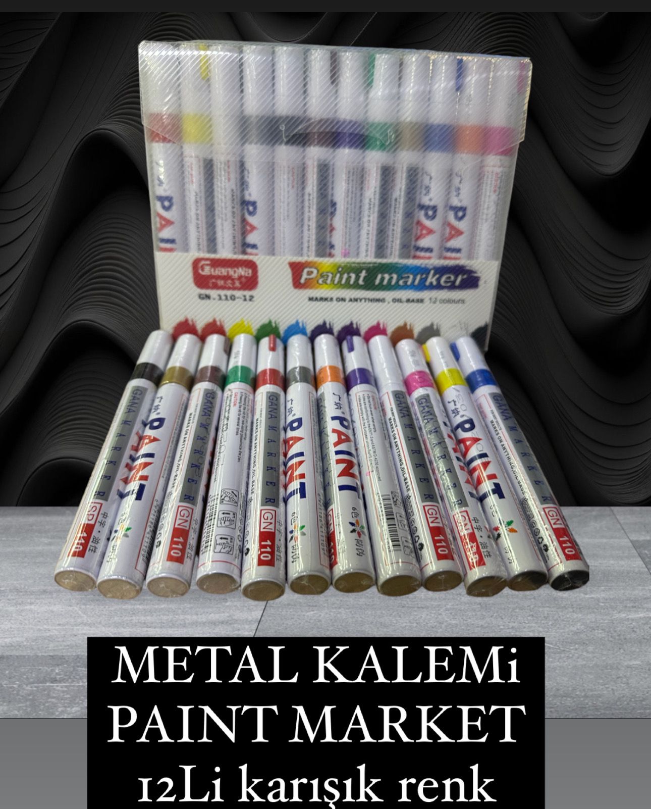 METAL KALEMİ  (12Lİ KARIŞIK RENK)