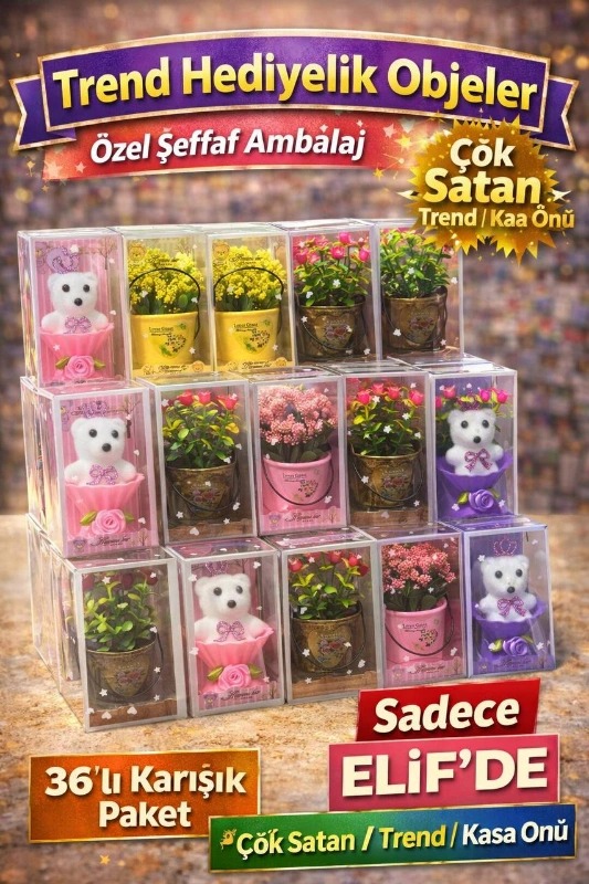 Hediyelik Objeler Karışık Modeller /36li Karışık