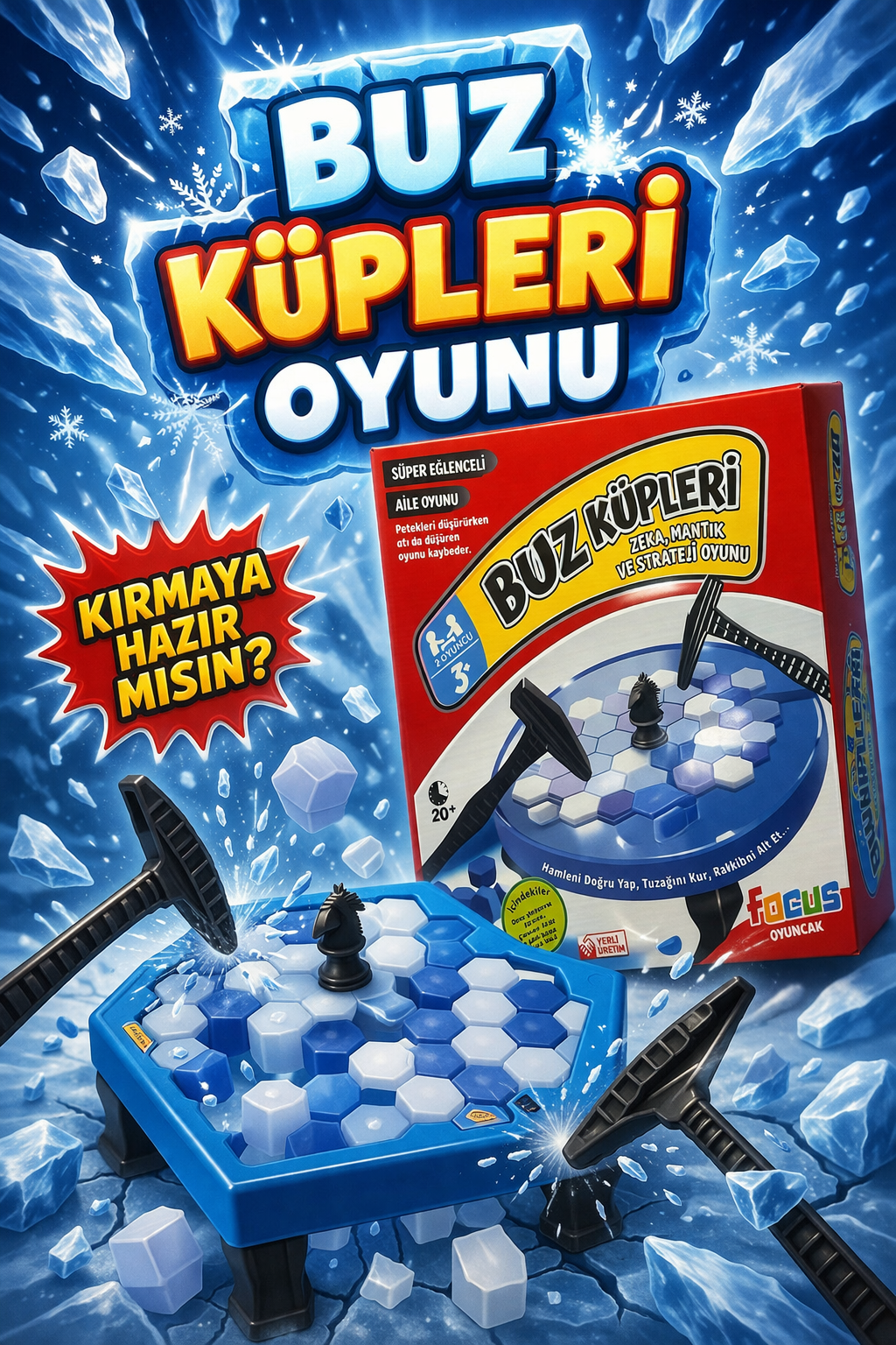 Buz küpleri Buz Kırma Oyunu