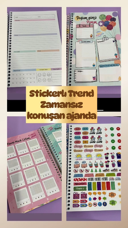 Trend Model Konuşan Ajanda / 24lü Koli