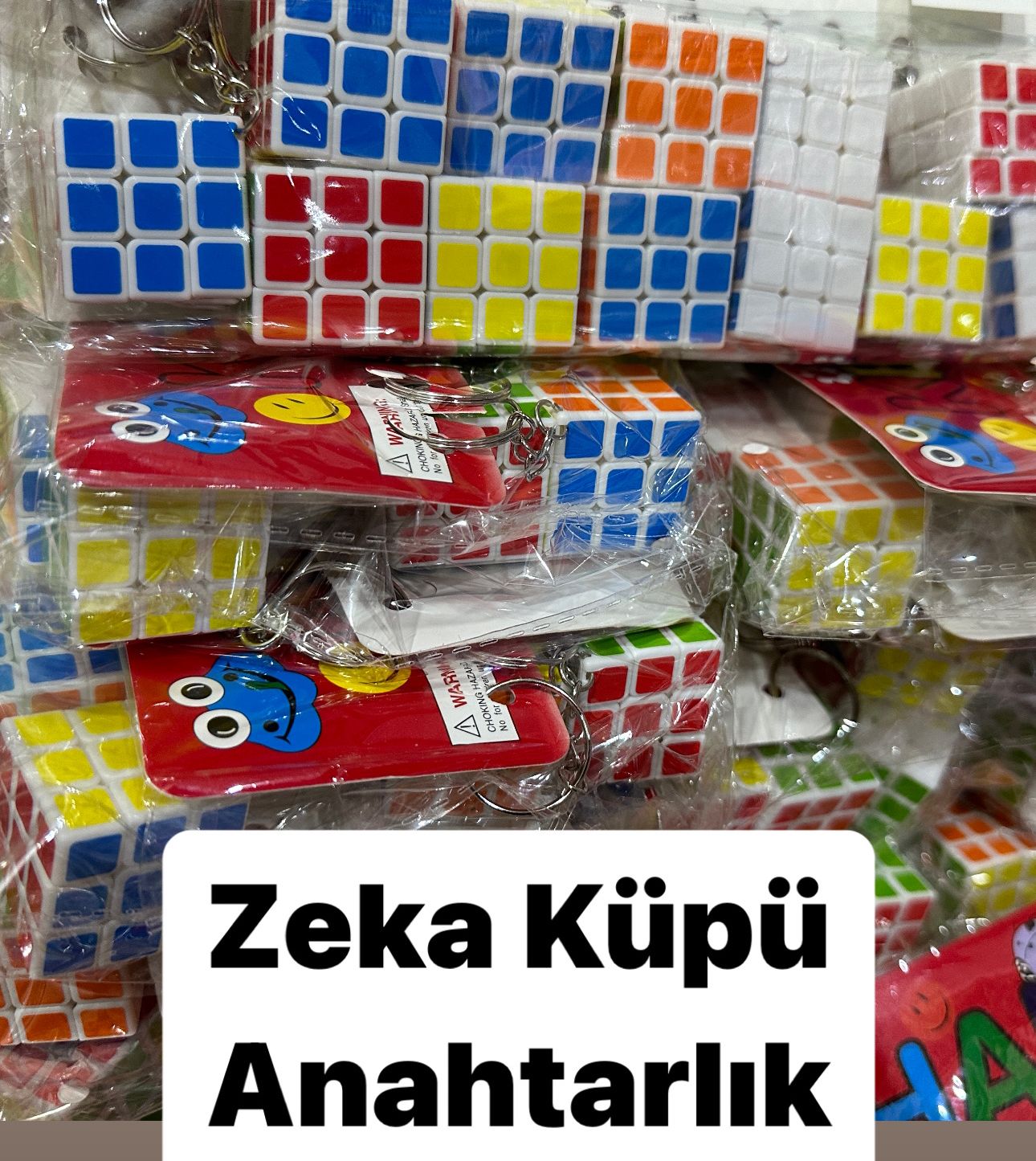 ZEKA KÜPÜ ANAHTARLIK ( 12Lİ PAKET )