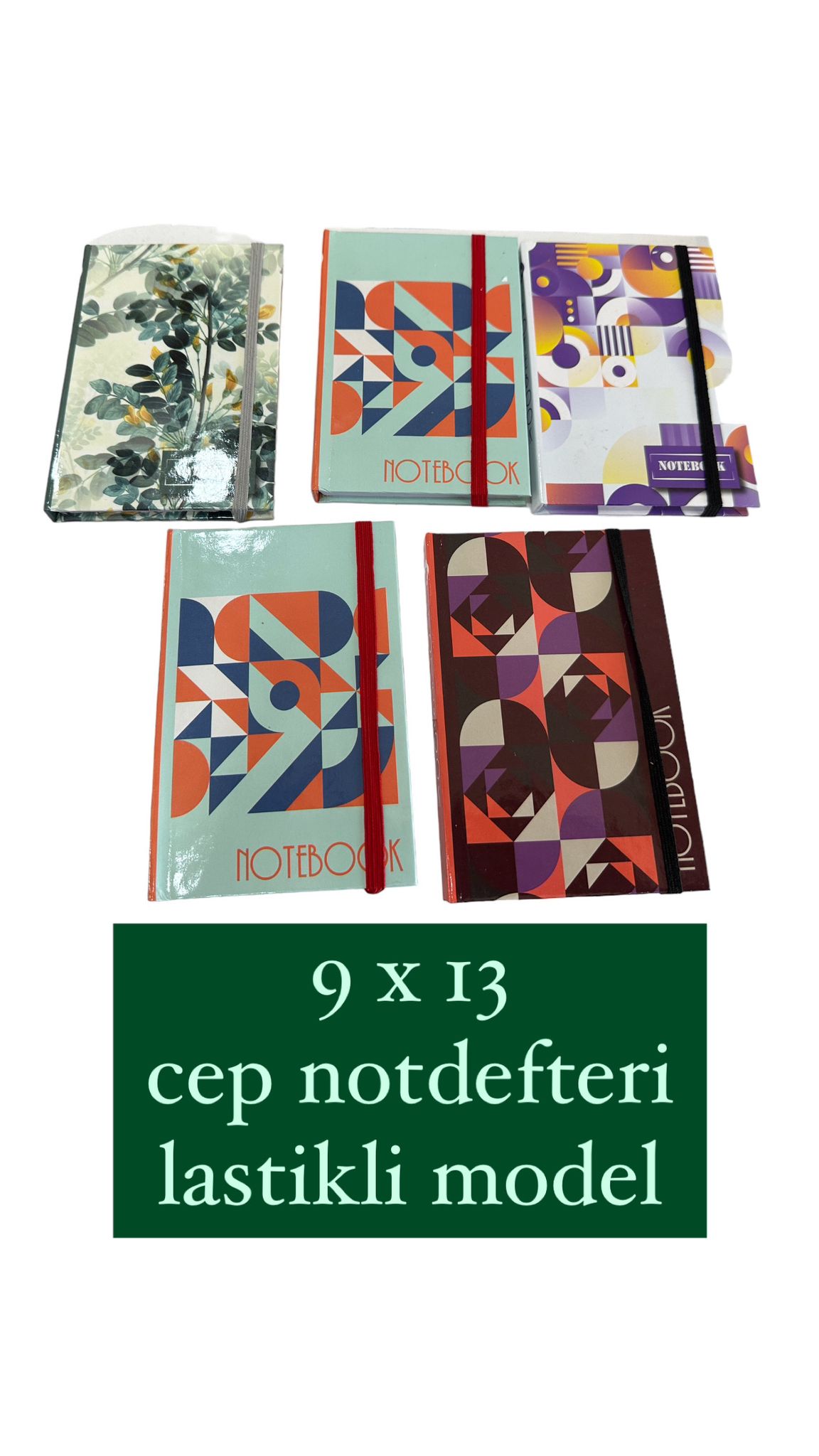 LASTİKLİ LÜKS NOT DEFTERİ